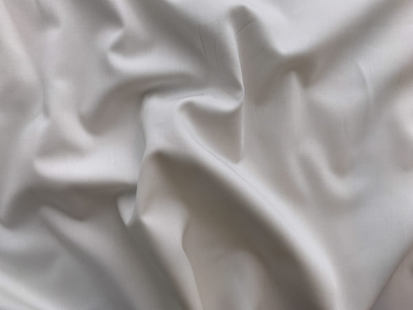 Mercerized Pima Cotton Broadcloth – Eggshell