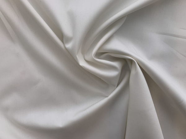 Mercerized Pima Cotton Broadcloth – Eggshell