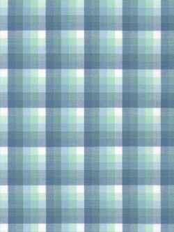 Kitchen Window Wovens - Yarn Dyed Cotton - Pixel Grid Plaid - Dusty Blue