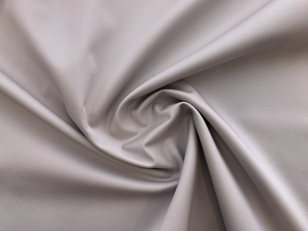 Stone Cotton Twill Spandex Fabric by The Yard 4 Way Stretch (Chino Material)