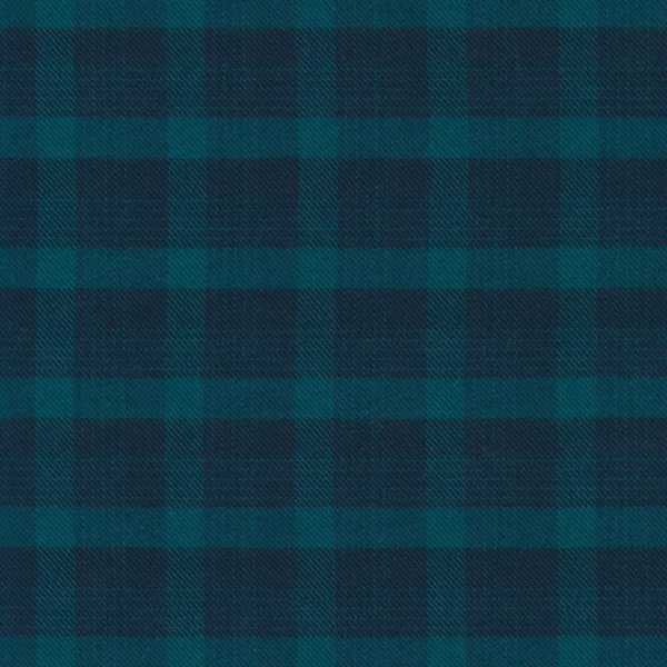 Porto - Cotton Flannel - Engineering - Navy