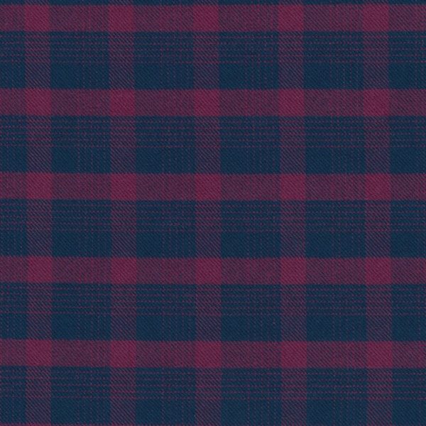 Porto - Cotton Flannel - Engineering - Navy