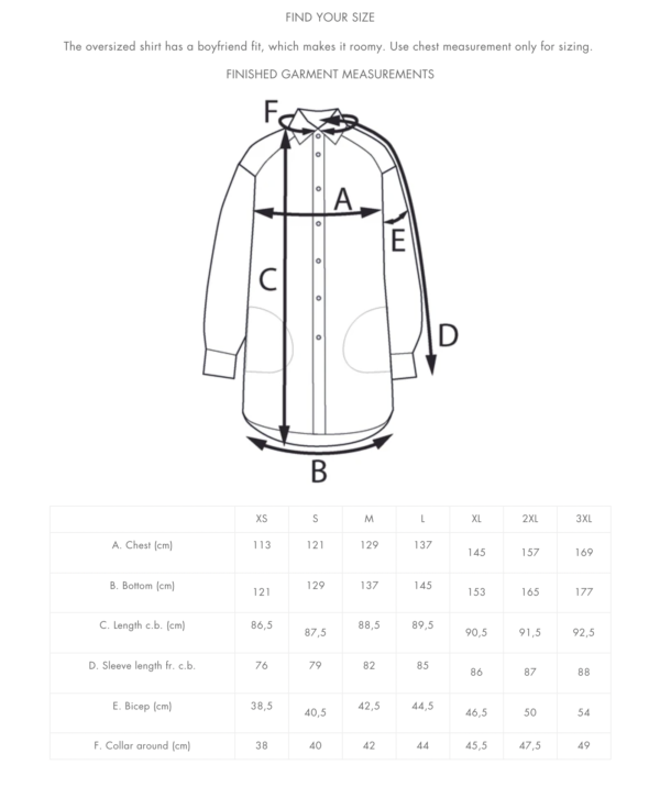 The Assembly Line Oversized Shirt XL-3XL