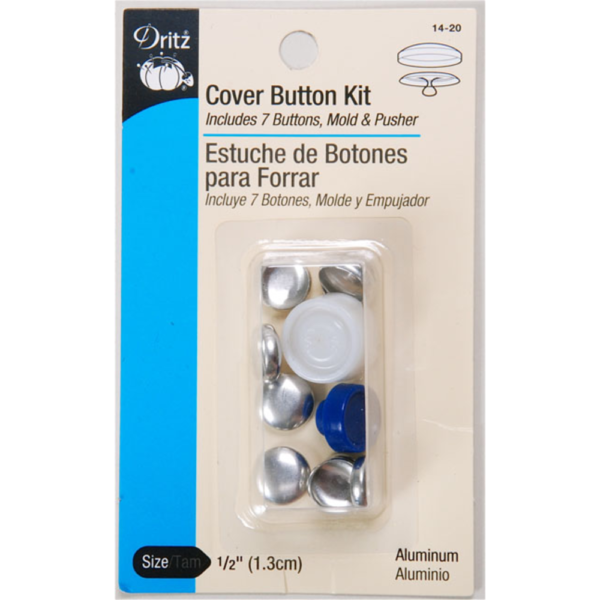 Cover Button Kit 1/2"