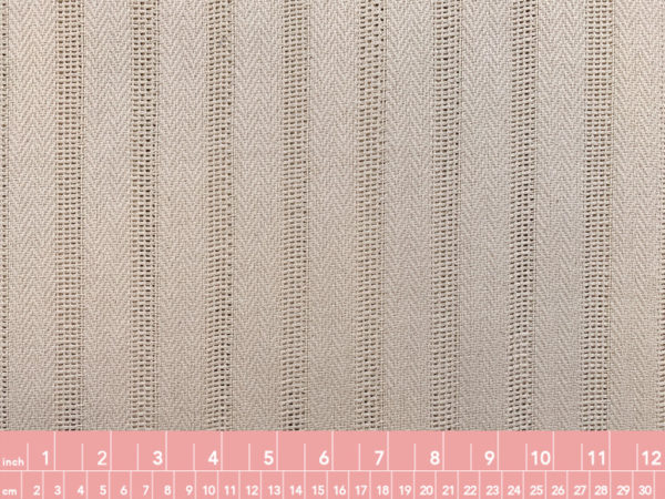 Cotton Dobby Stripe - Natural