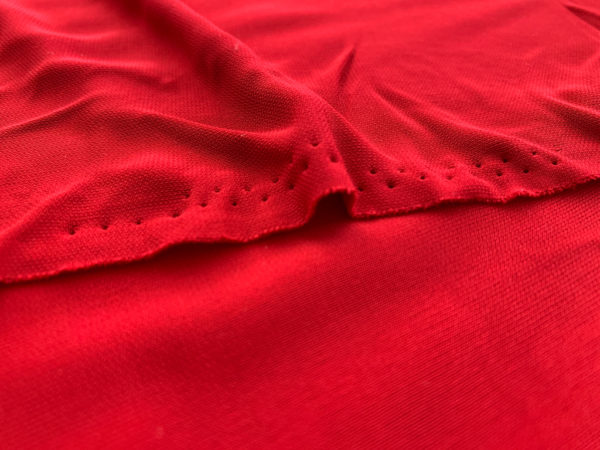 100% Rayon Matte Jersey – Red