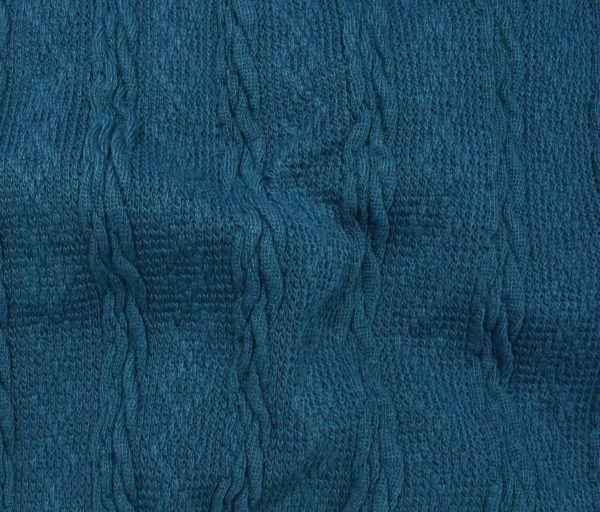 Chunky Rayon/Acrylic Cable Knit - Ocean