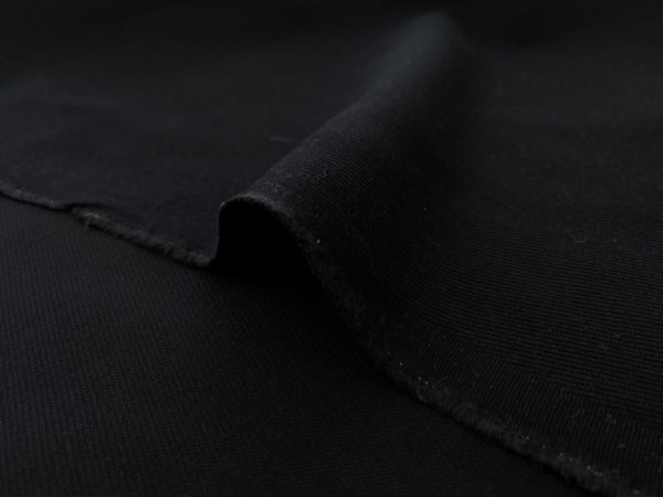 Designer Deadstock - 8oz Cotton Denim - Black