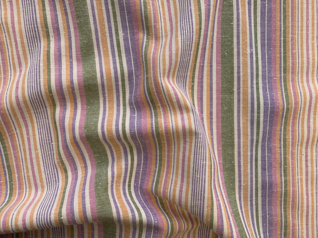 Japanese Yarn Dyed Cotton Stripe Sorbet Stonemountain & Daughter