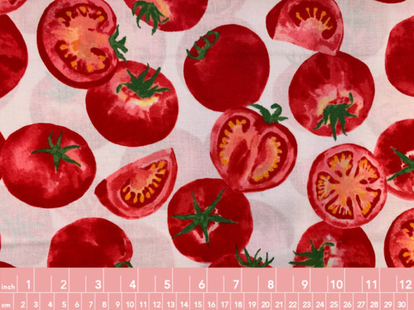 Japanese Cotton Sheeting - Watercolor Strawberry