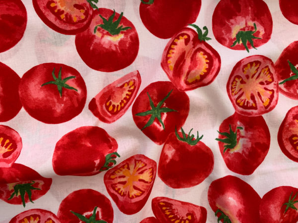 Japanese Cotton Sheeting - Watercolor Strawberry