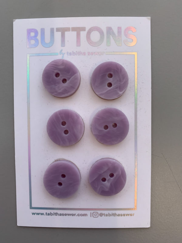 Tabitha Sewer - Button Pack - Marblized