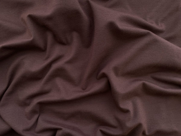 Cotton/Spandex Jersey – Espresso