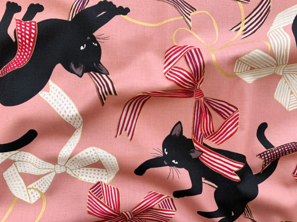 Cosmo - Cotton Sheeting - Kittens & Ribbons