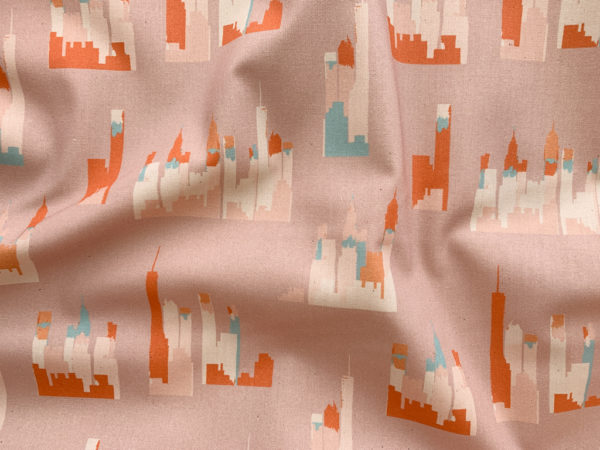 Organic Cotton Canvas – Sky Gazing – Skyscrapers