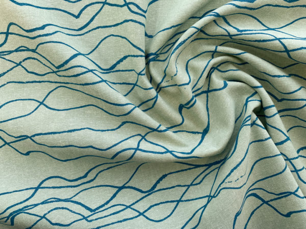 Quarry Trail Linen/Cotton – Quarry – Teal