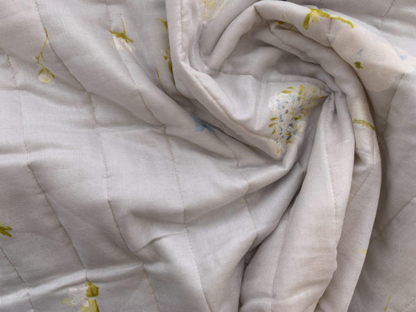 Nani Iro – Quilted Cotton Double Gauze – New Morning I – Rose