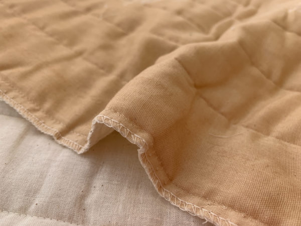 Nani Iro – Quilted Cotton Double Gauze – New Morning II – Caramel