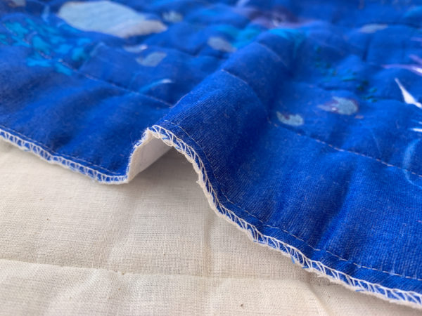 Nani Iro – Quilted Cotton Double Gauze – Fuccra: Rakuen – Coral