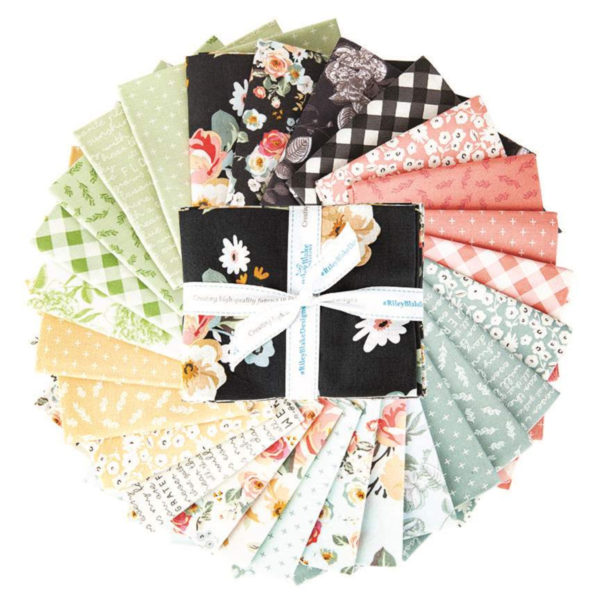 Riley Blake - Gingham Gardens - Fat Quarter Bundle - 27 pc