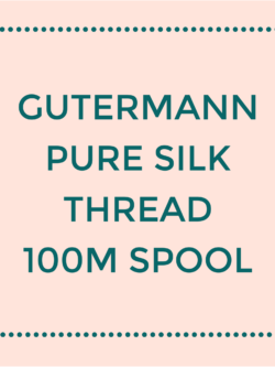 Gutermann Pure Silk Thread - 100m/110yd