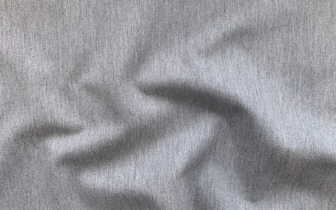 13oz Washed Cotton Denim – Grey