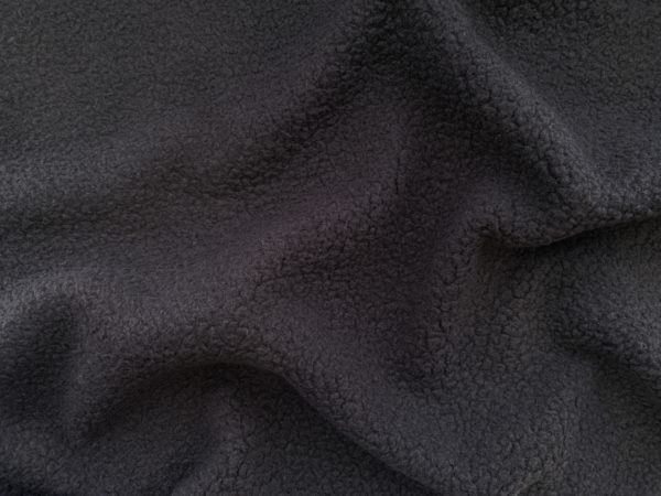 Polyester Polartec Fleece - Black