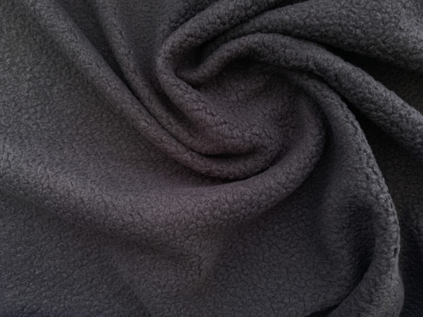 Polyester Polartec Fleece - Black