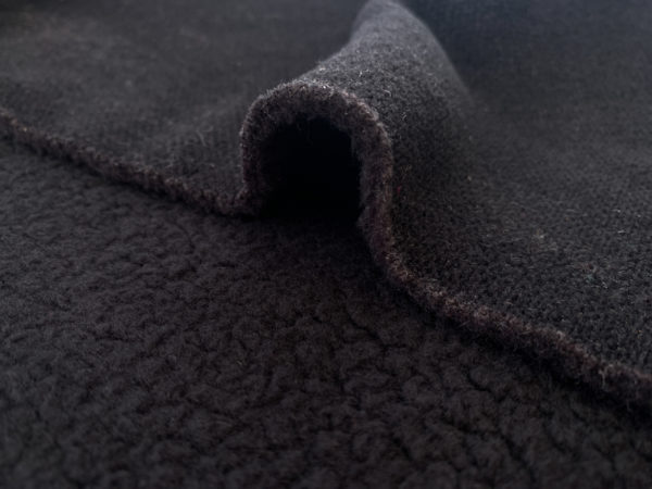 Polyester Polartec Fleece - Black