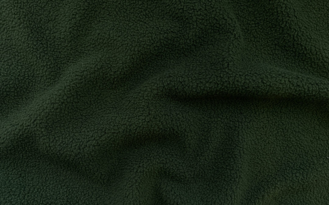 Polyester Polartec Fleece – Hunter Green