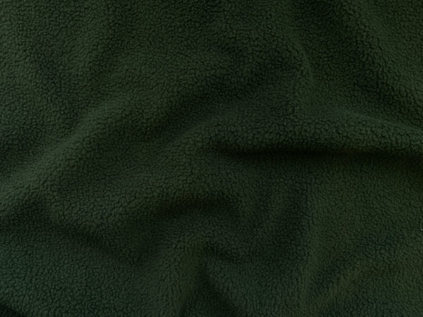 Polyester Polartec Fleece - Hunter Green