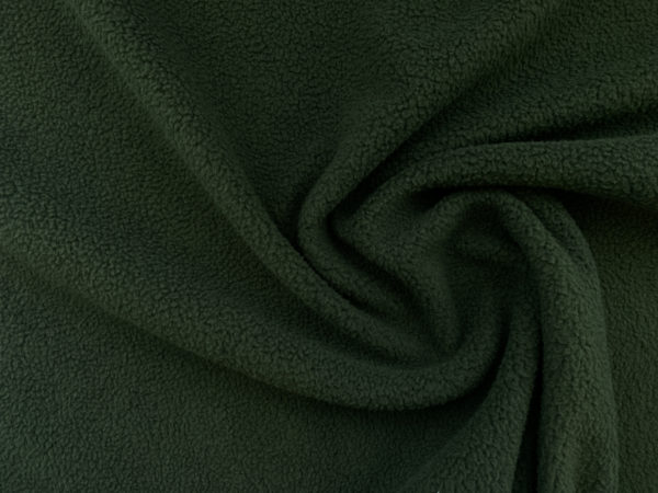 Polyester Polartec Fleece - Hunter Green