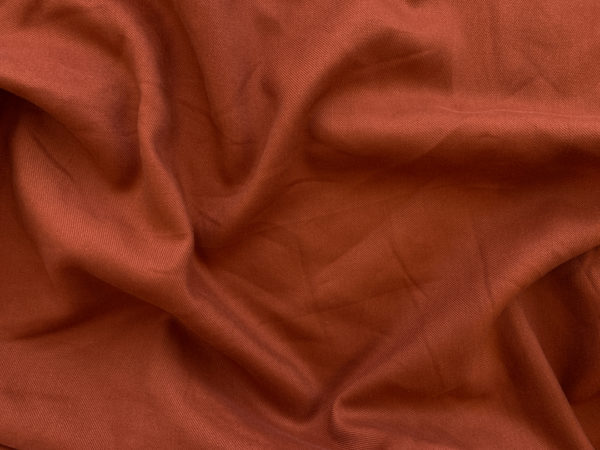 Designer Deadstock - Rayon Twill - Cinnamon