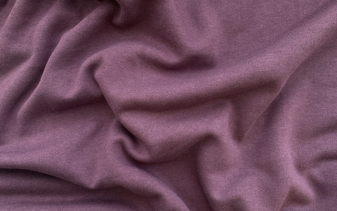 Bamboo/Cotton Fleece – Mauve