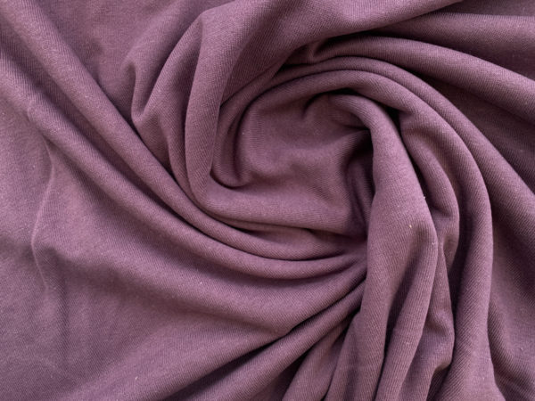 Bamboo/Cotton Fleece - Mauve