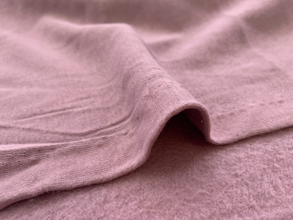 Bamboo/Cotton Fleece - Mauve