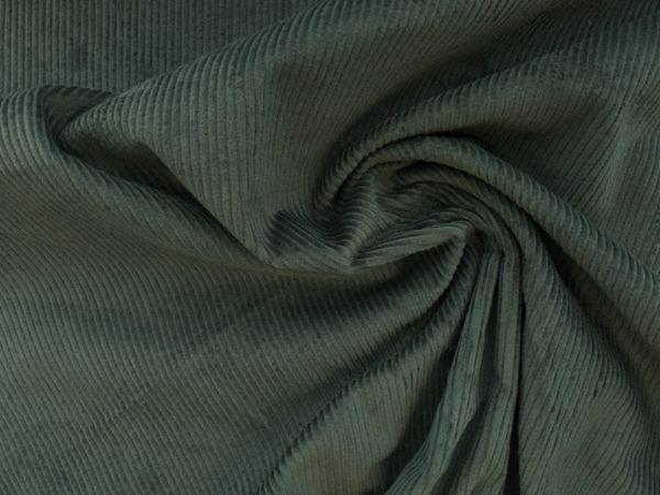 8 Wale Cotton/Spandex Corduroy - Liquorice