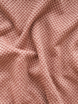 Textured Yarn Dyed Cotton – Petite Diamond – Rose