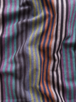 Textured Yarn Dyed Cotton – Cabana Stripes – Pop Art