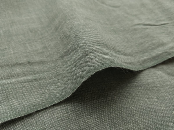 Yarn Dyed Cotton Chambray – Conifer Green