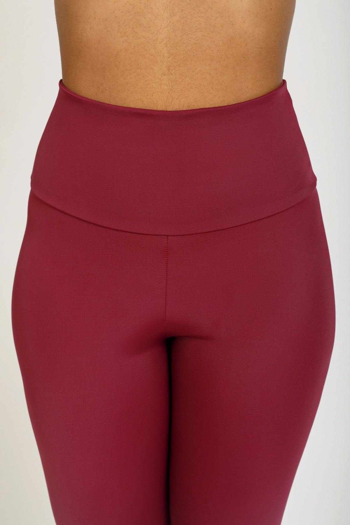 New Burgundy Avalanche Leggings High Waist Fleece - Depop