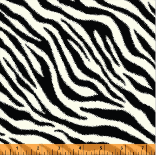 Savanna Sunrise – Zebra – Black/White