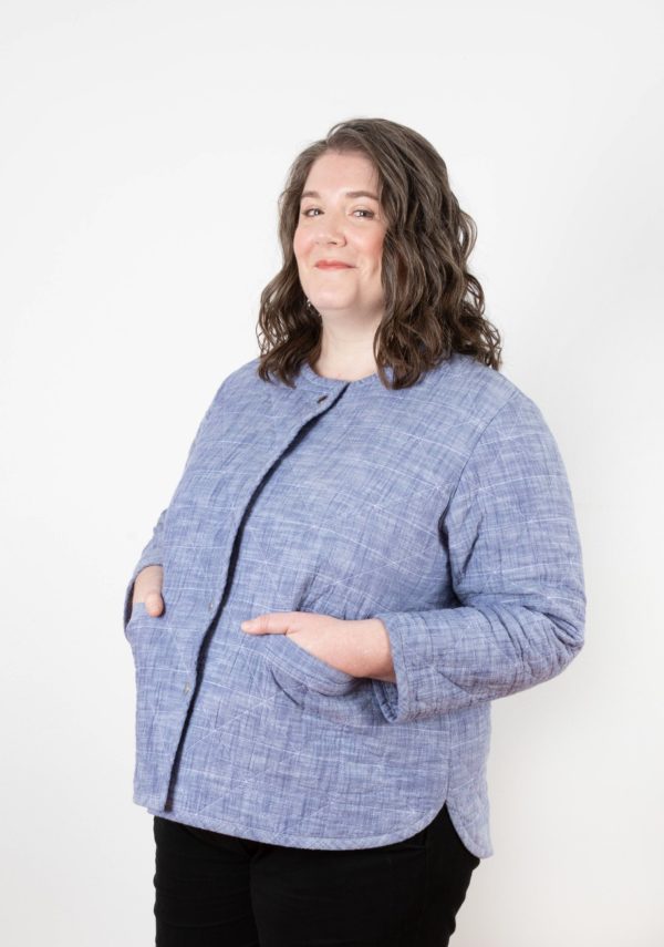 Grainline Studio Tamarack Jacket 14-30 - Stonemountain & Daughter Fabrics