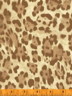 Leopard Print Fabric - Animal Print - 100% Cotton - Robert Kaufman Metro  Earth