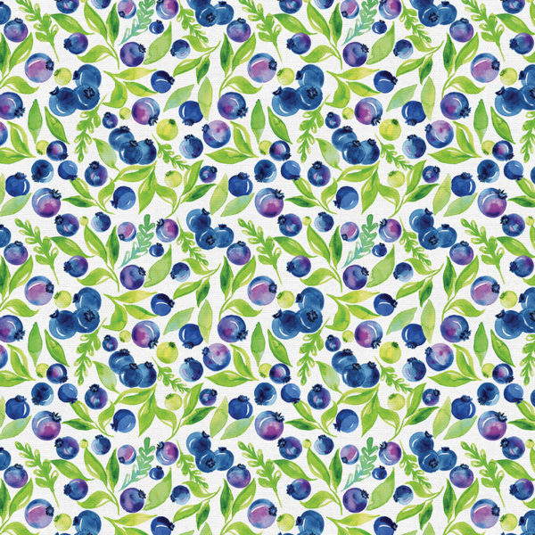 Quilting Cotton - Sweet & Sour - Blueberries