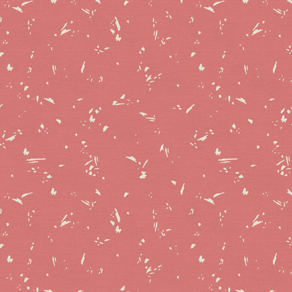 Quilting Cotton - Lovestruck - Scattered - Coral