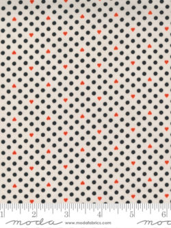 Quilting Cotton – Frankie - Naive - Pearl Black