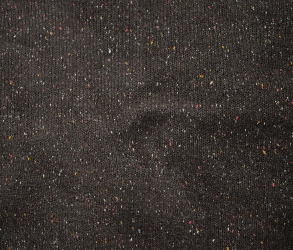 Speckled Acrylic Blend Sweater Knit - Espresso