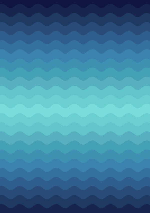 Quilting Cotton - Lewis & Irene – Moontide - Blue Gradient