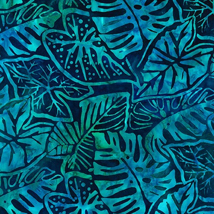 Artisan Batiks - Totally Tropical - Ocean - Stonemountain & Daughter ...